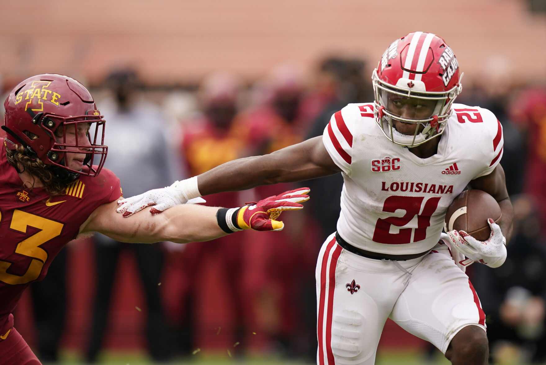 Louisiana Lafayette Iowa St Football